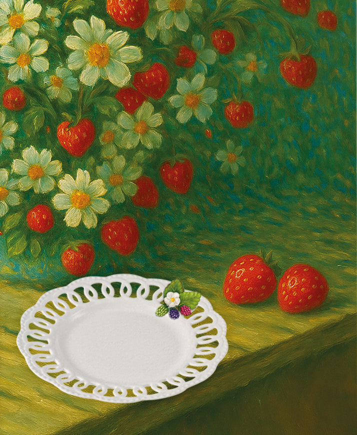Seferî Storyteller Tabak Süsü - Berries - 4'lü Set