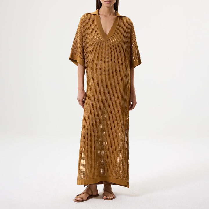 Cove Kroşe Uzun Kaftan