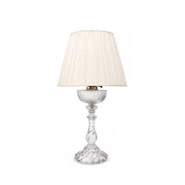 Antique Glass Table Lamp (Set of 2)