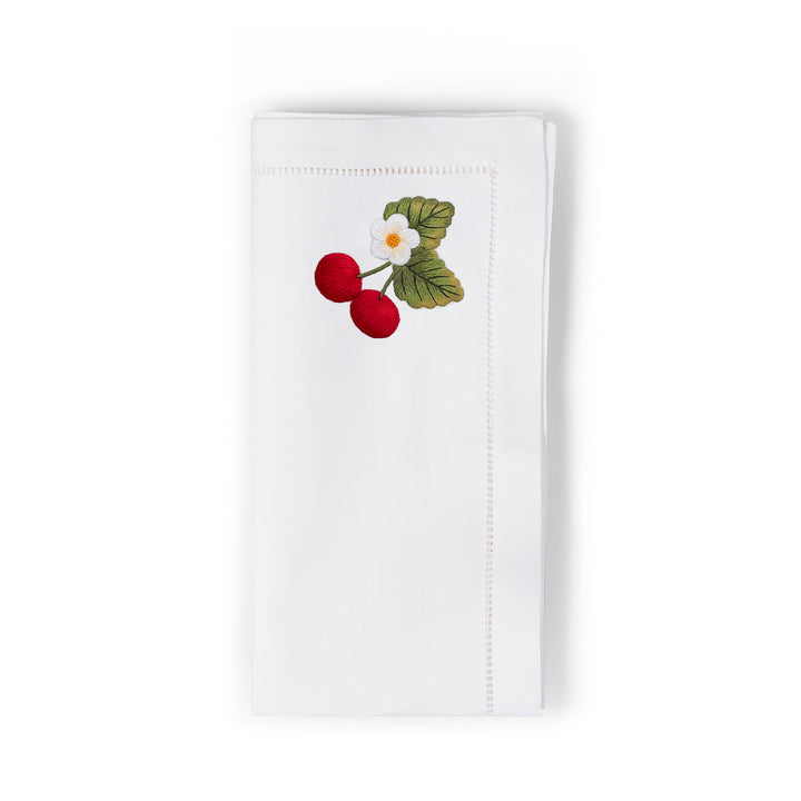 Seferî Nakışlı Peçete - Berries - 4’lü Set