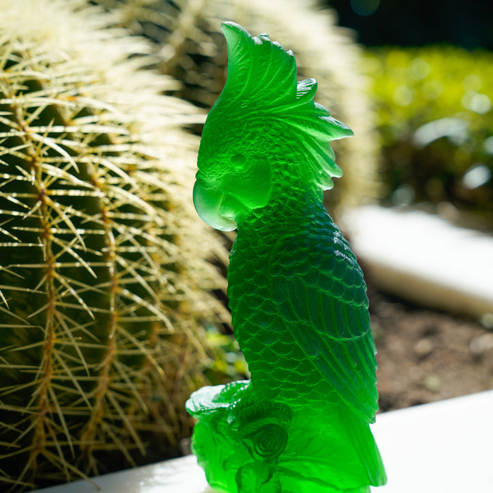 Rio Parrot Sculpture – Green