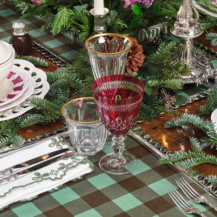 Seferî Ruby White Wine Glass - Set of 6