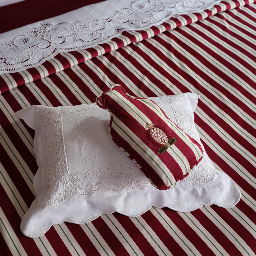 Seferî Ottoman Stripe Dream Set Sıcak Su Torbası & Uyku Maskesi