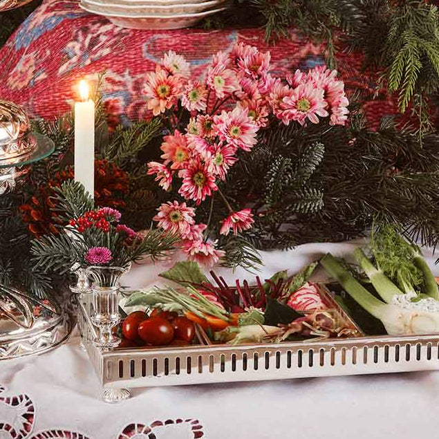 Seferî Gümüş Kaplama Jardinyer