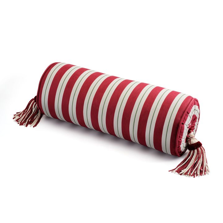 Seferî Ottoman Stripe Silindir Dekoratif Yastık