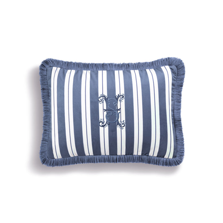 Seferî Ottoman Stripe Dekoratif Yastık - H&S Nakış İşlemeli