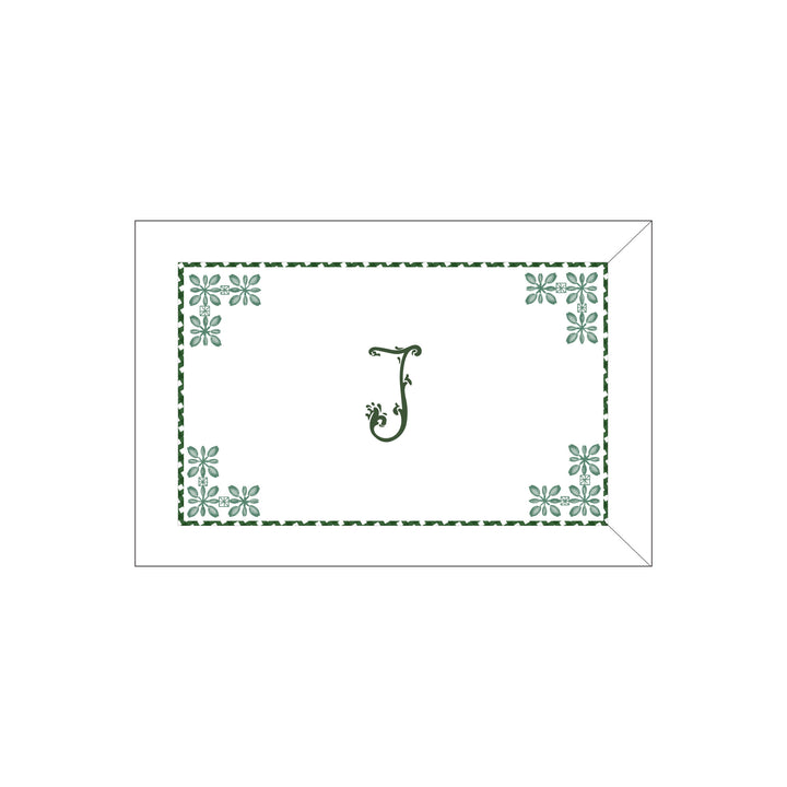 Seferî Flower Garden Boudoir Sham - Green