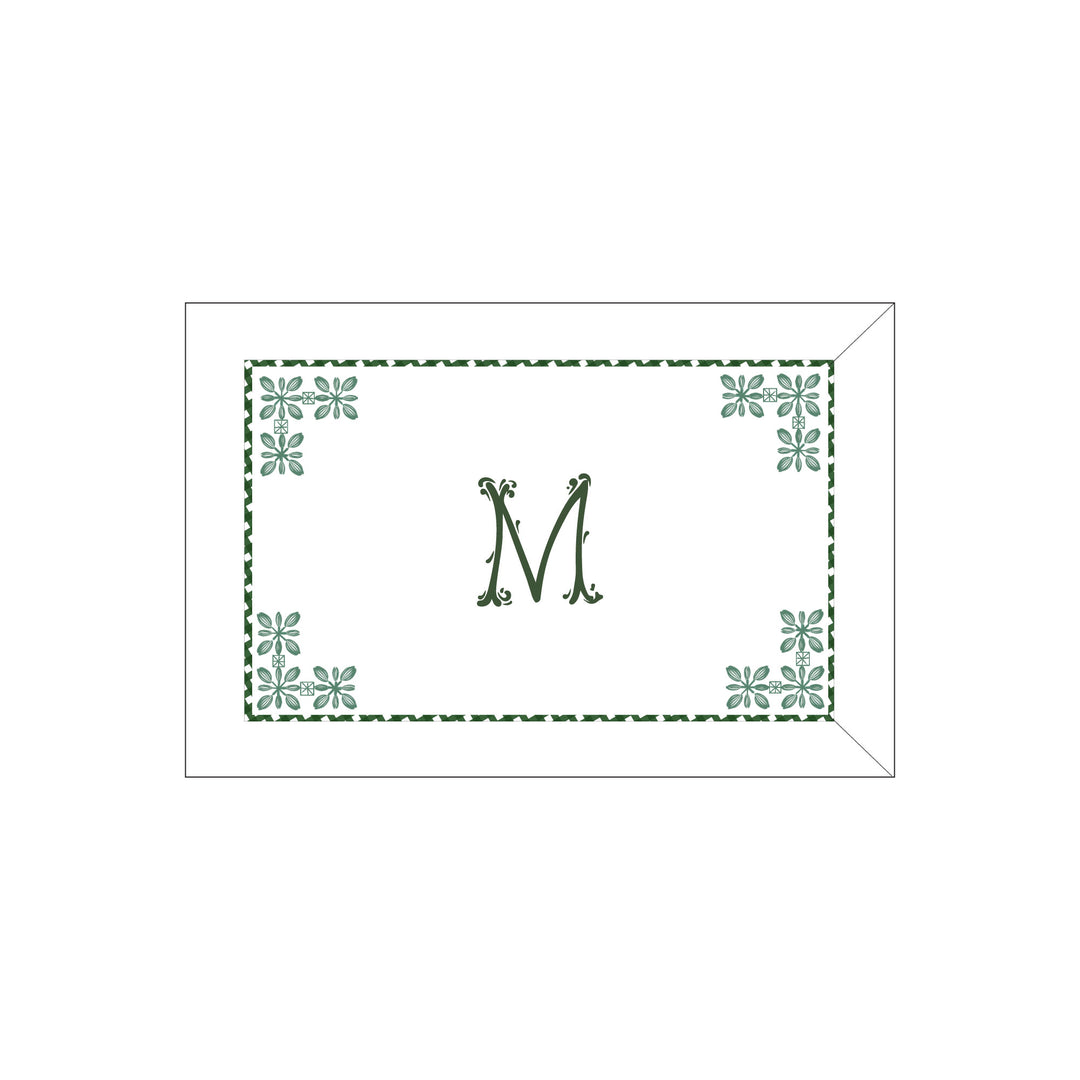 Seferî Flower Garden Boudoir Sham - Green