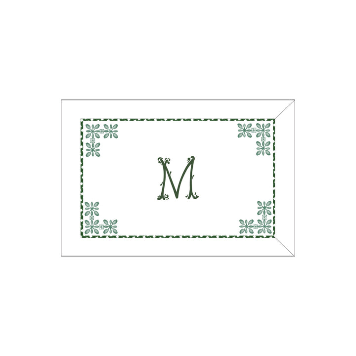 Seferî Flower Garden Boudoir Sham - Green