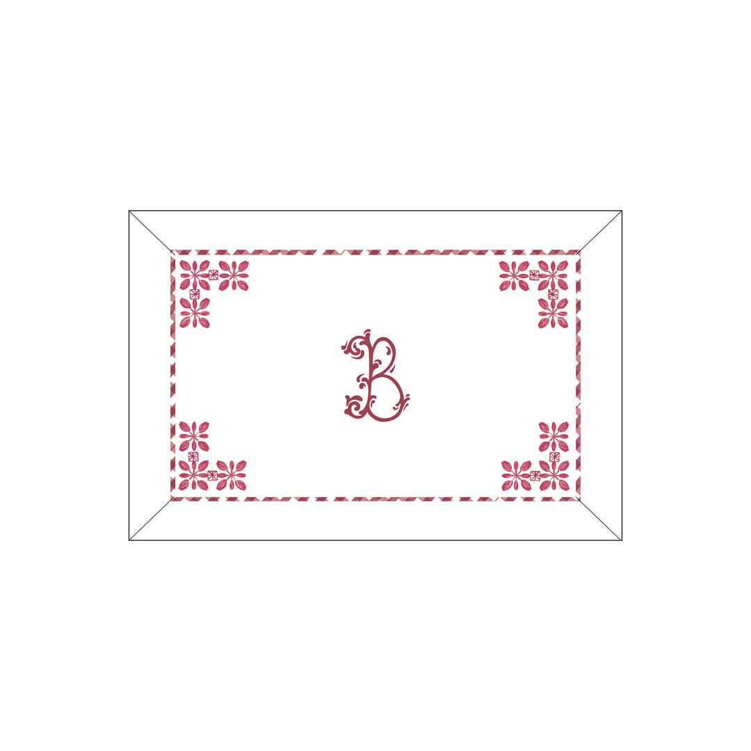 Seferî Flower Garden Boudoir Sham - Pink