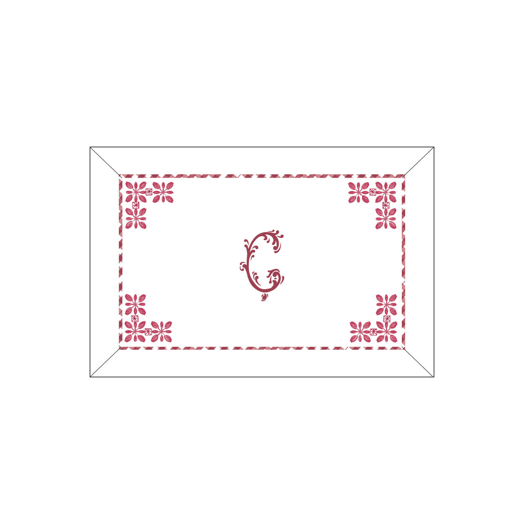 Seferî Flower Garden Boudoir Sham - Pink