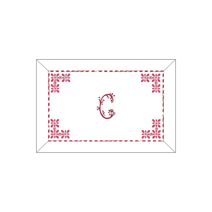 Seferî Flower Garden Boudoir Sham - Pink