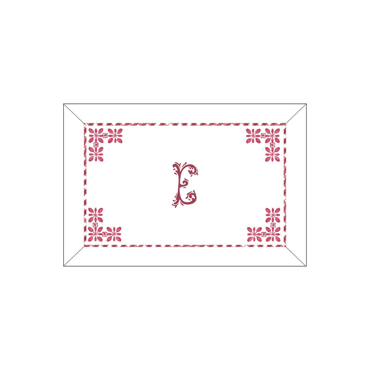 Seferî Flower Garden Boudoir Sham - Pink