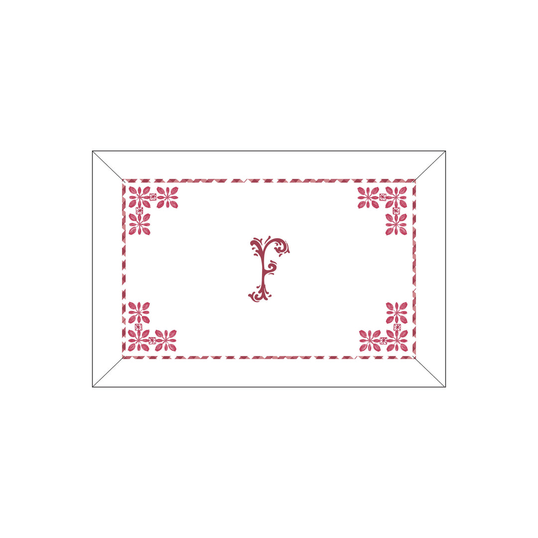 Seferî Flower Garden Boudoir Sham - Pink