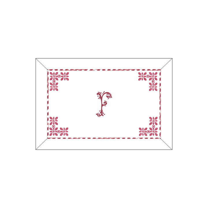 Seferî Flower Garden Boudoir Sham - Pink