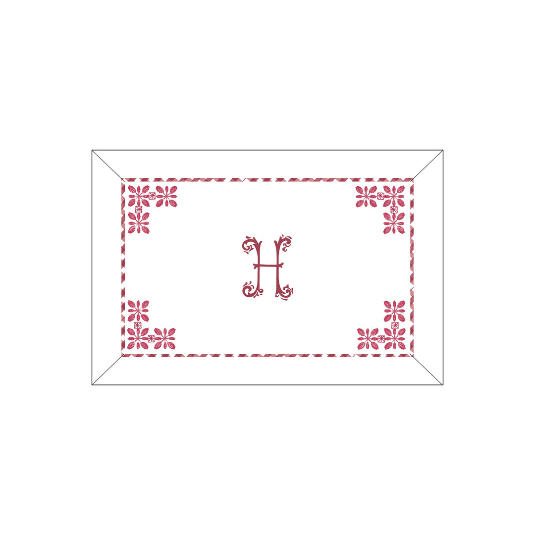 Seferî Flower Garden Boudoir Sham - Pink