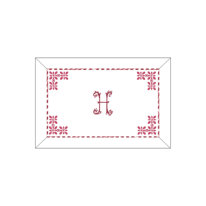 Seferî Flower Garden Boudoir Sham - Pink
