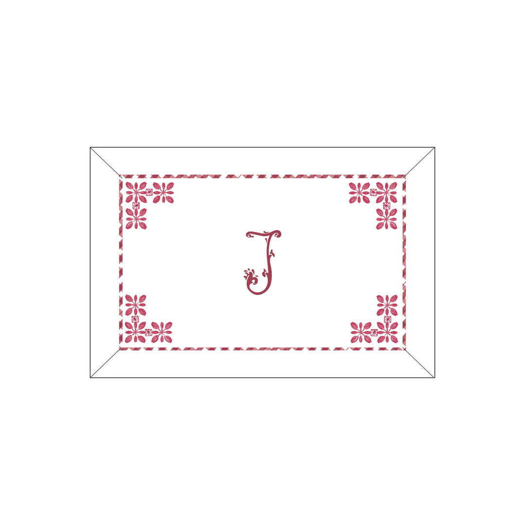 Seferî Flower Garden Boudoir Sham - Pink