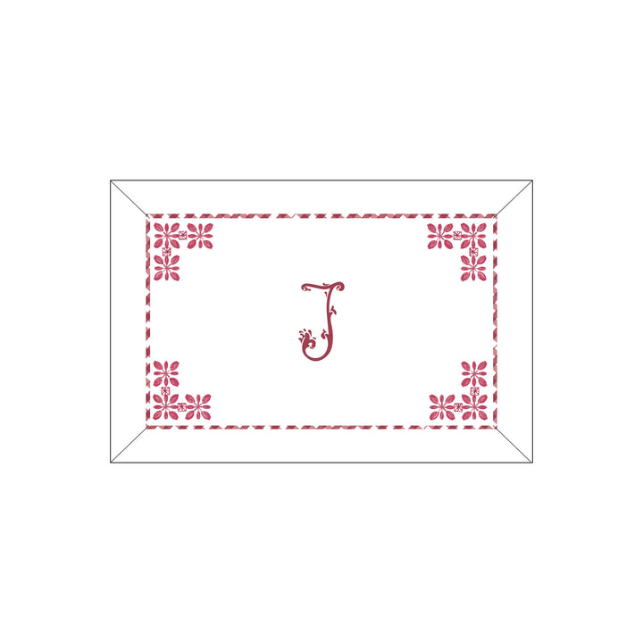Seferî Flower Garden Boudoir Sham - Pink