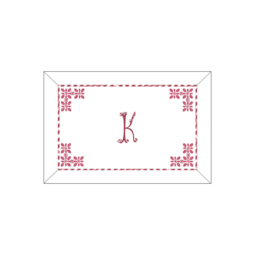Seferî Flower Garden Boudoir Sham - Pink