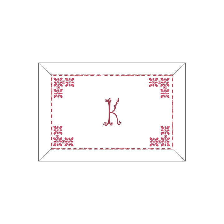 Seferî Flower Garden Boudoir Sham - Pink