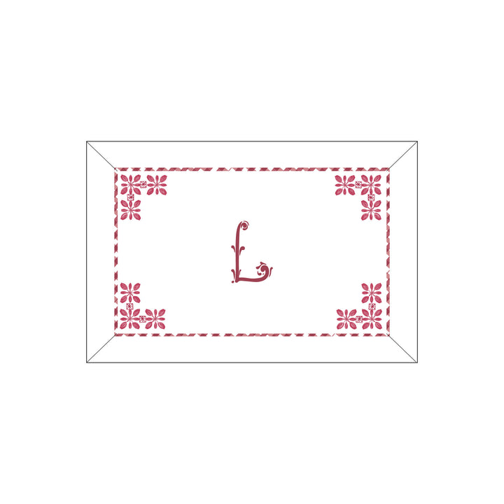 Seferî Flower Garden Boudoir Sham - Pink