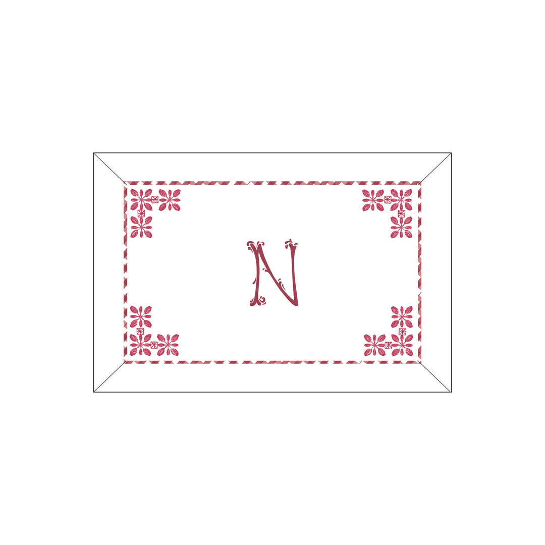 Seferî Flower Garden Boudoir Sham - Pink