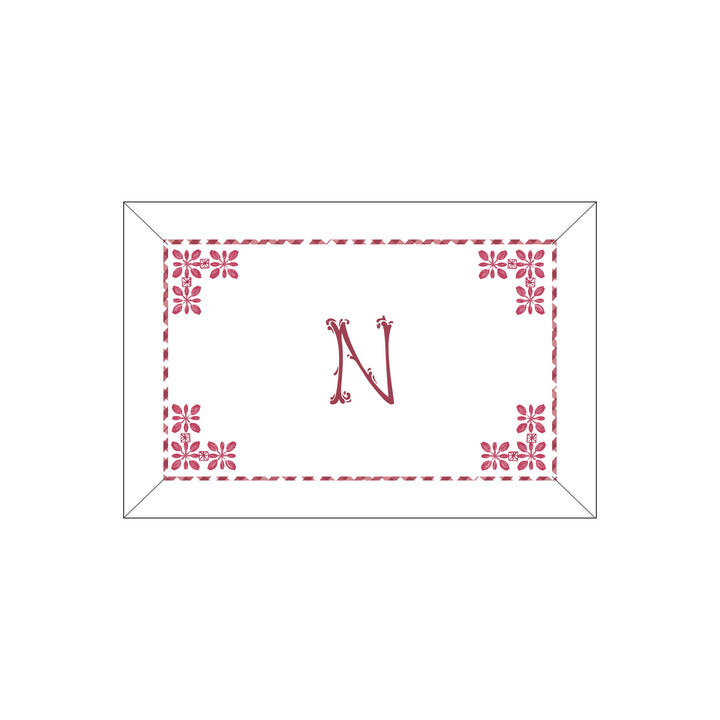 Seferî Flower Garden Boudoir Sham - Pink