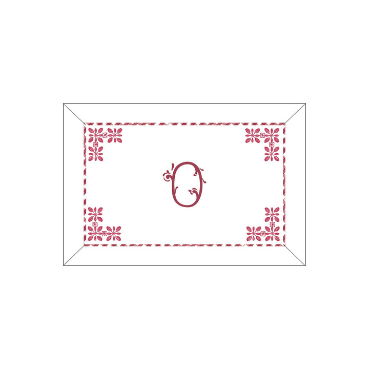Seferî Flower Garden Boudoir Sham - Pink