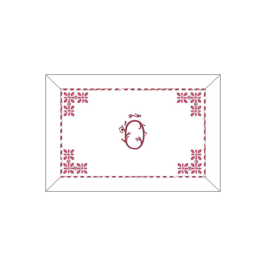 Seferî Flower Garden Boudoir Sham - Pink