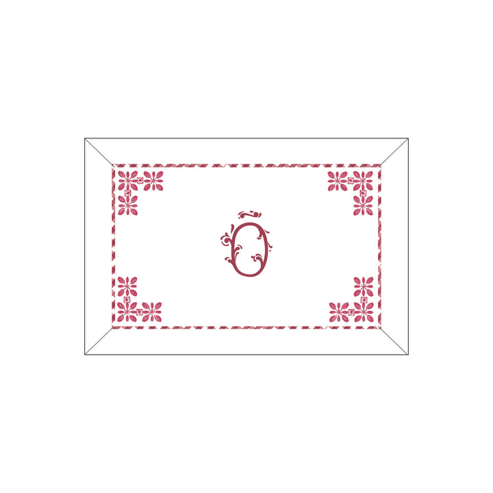 Seferî Flower Garden Boudoir Sham - Pink
