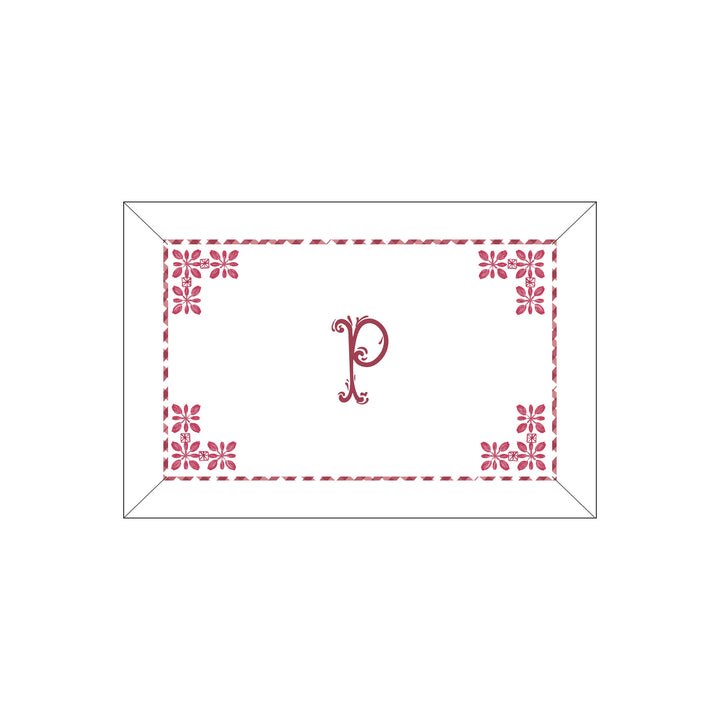 Seferî Flower Garden Boudoir Sham - Pink