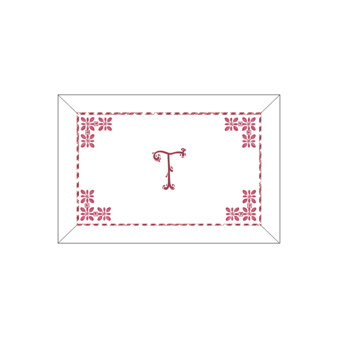 Seferî Flower Garden Boudoir Sham - Pink