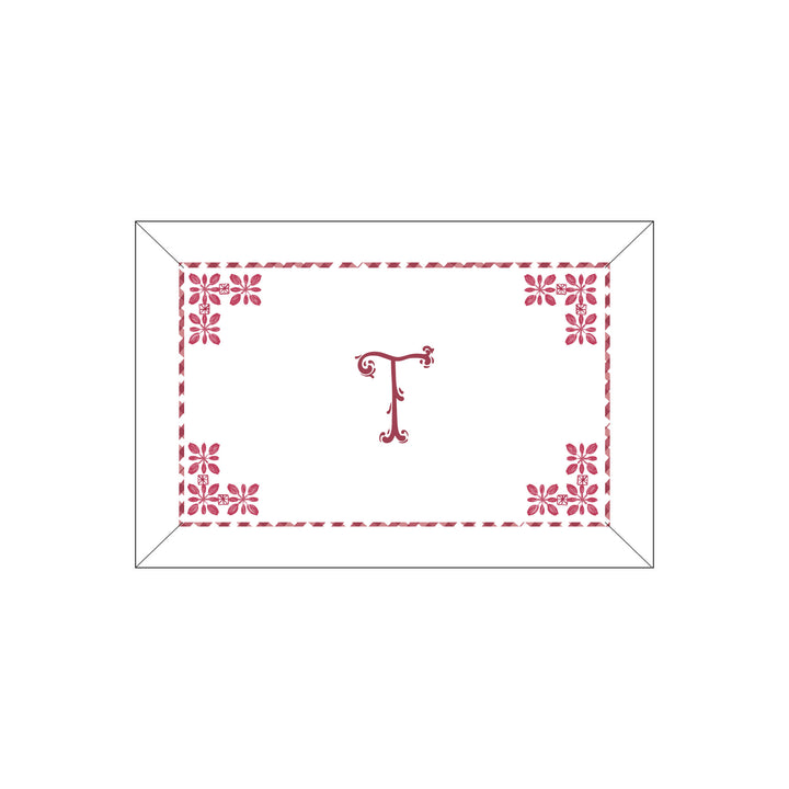 Seferî Flower Garden Boudoir Sham - Pink