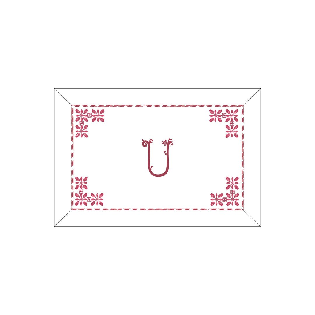 Seferî Flower Garden Boudoir Sham - Pink