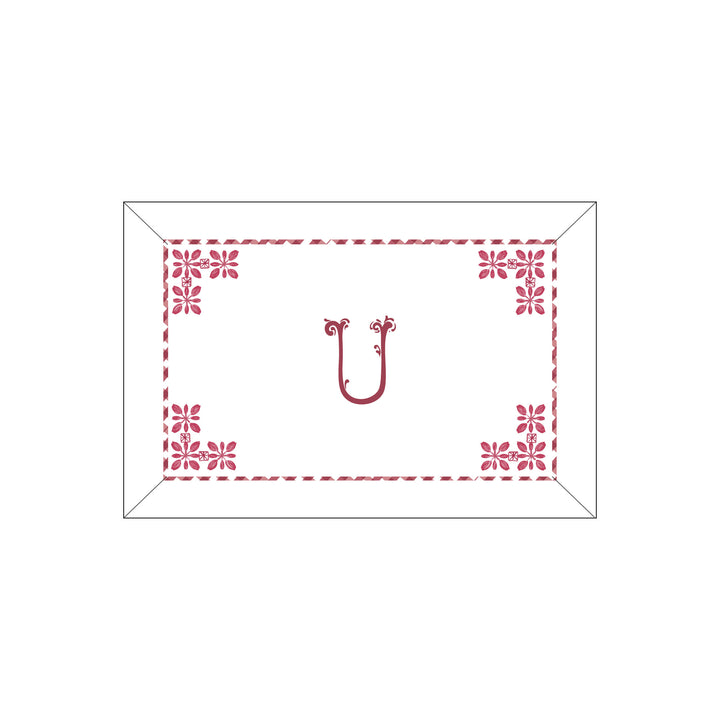 Seferî Flower Garden Boudoir Sham - Pink