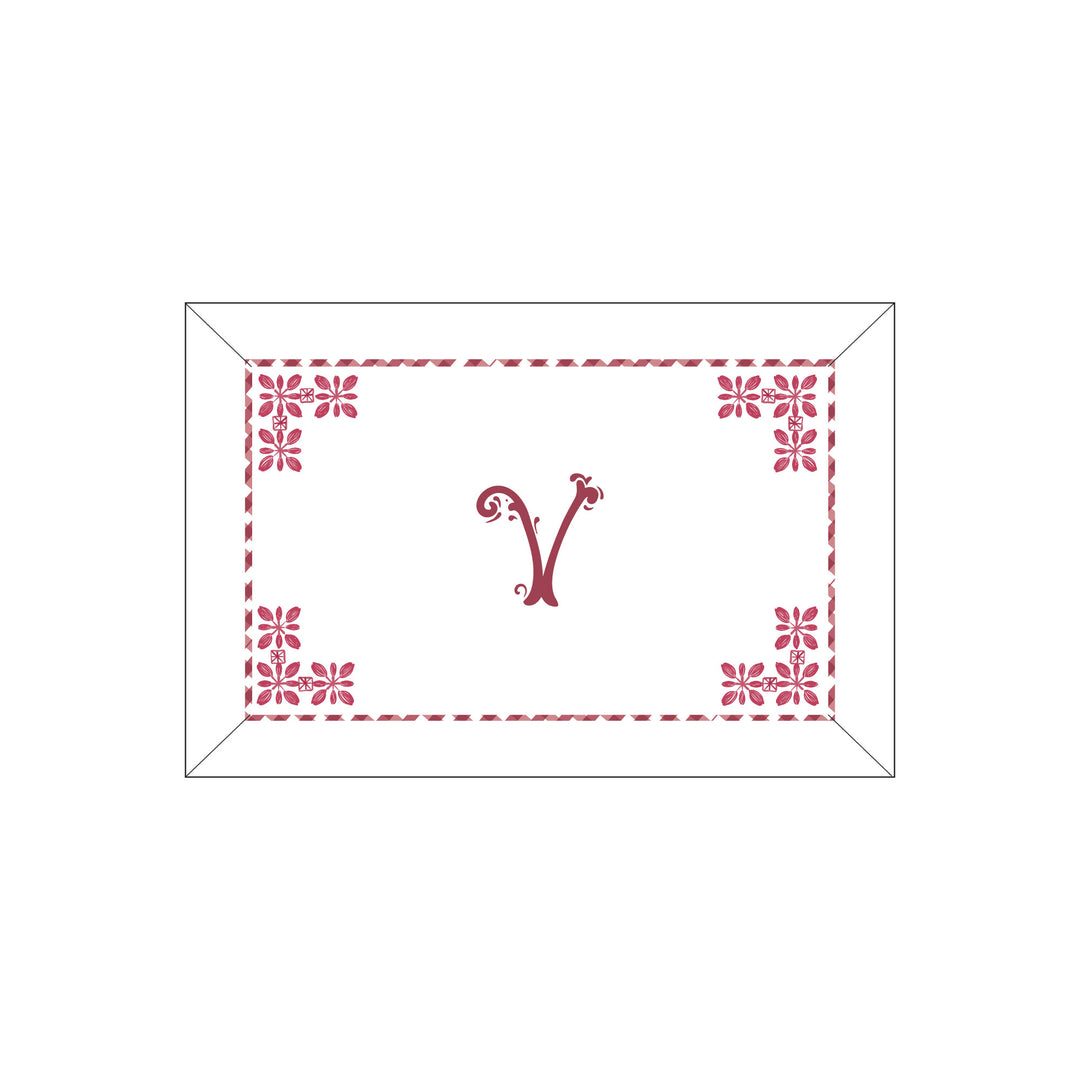 Seferî Flower Garden Boudoir Sham - Pink