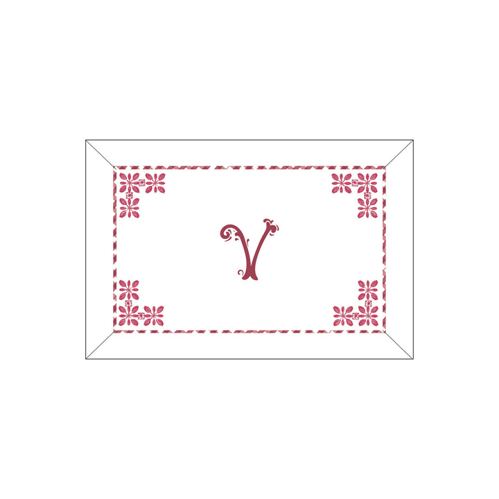 Seferî Flower Garden Boudoir Sham - Pink