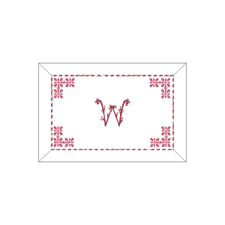 Seferî Flower Garden Boudoir Sham - Pink