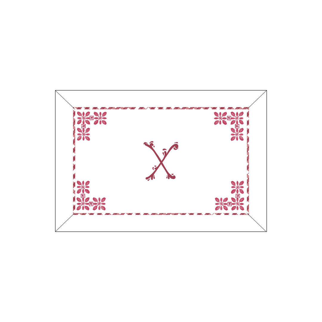 Seferî Flower Garden Boudoir Sham - Pink