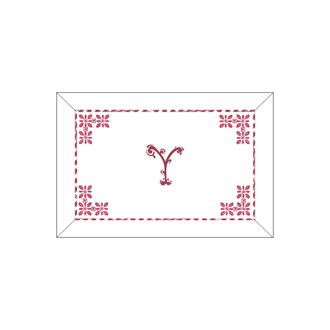 Seferî Flower Garden Boudoir Sham - Pink