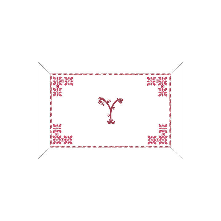 Seferî Flower Garden Boudoir Sham - Pink