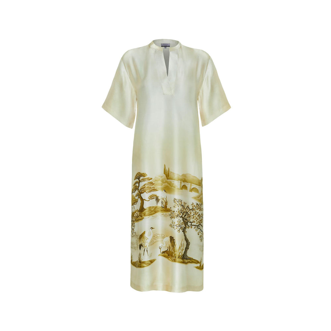 Mirage Uzun Kaftan - Yeşil