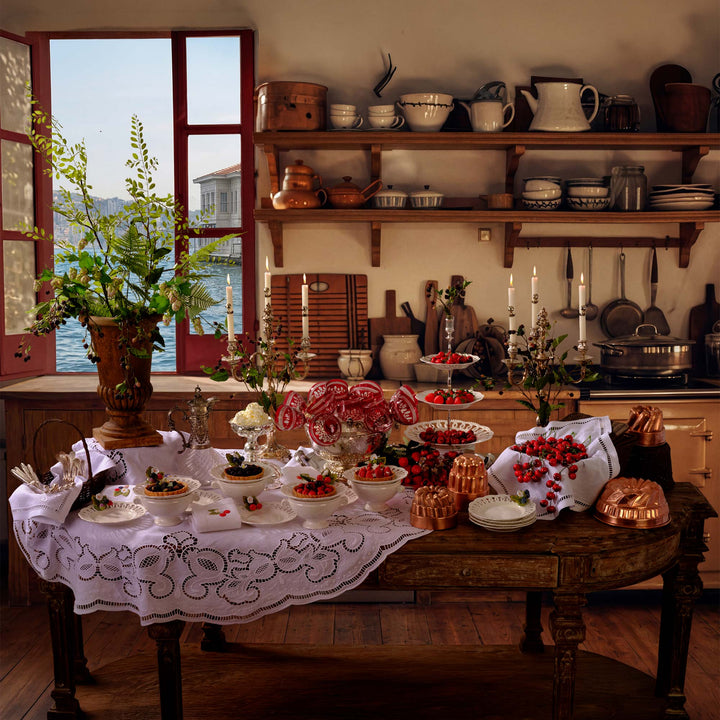 Seferî Storyteller Tabak Süsü - Berries - 4'lü Set