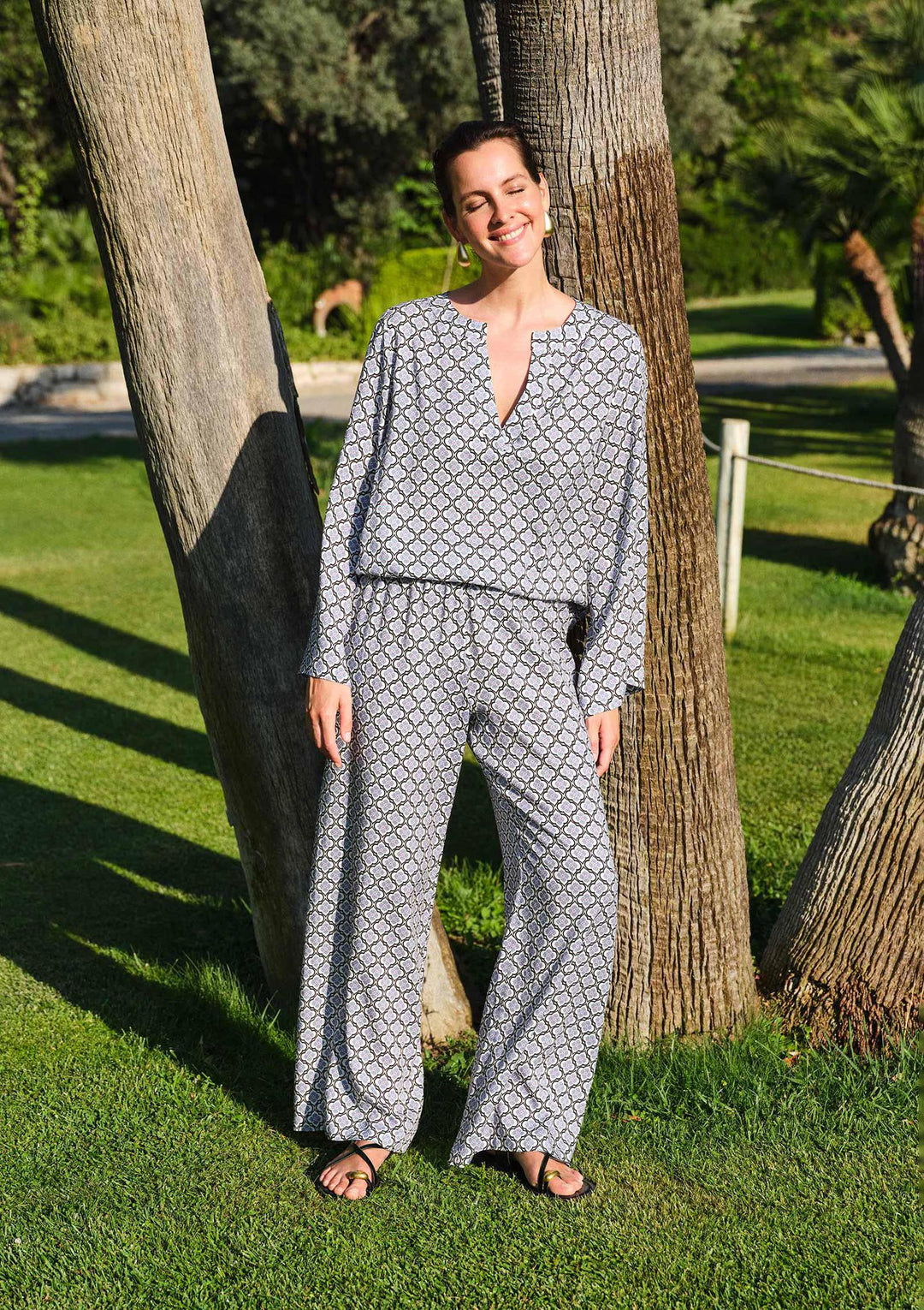 Lotus Garden Blouse