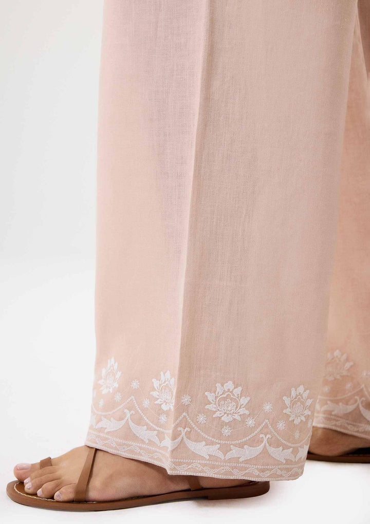 Bloom Nakışlı Pantolon - Pembe