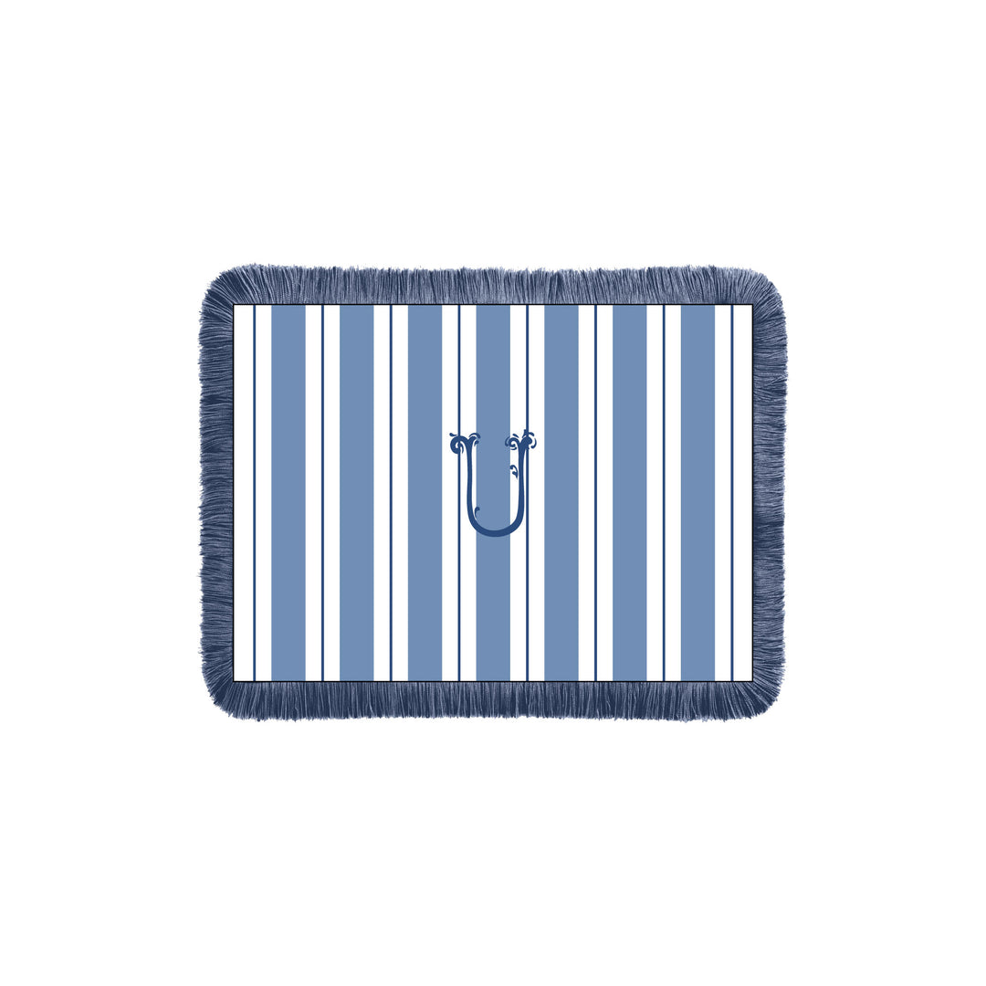 Seferî Ottoman Stripe Dekoratif Yastık - H&S Nakış İşlemeli