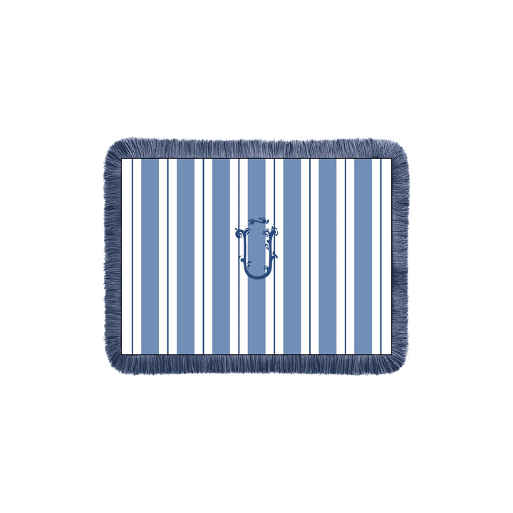 Seferî Ottoman Stripe Dekoratif Yastık - H&S Nakış İşlemeli