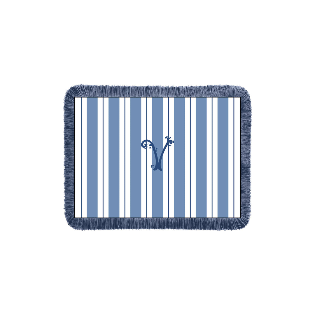 Seferî Ottoman Stripe Dekoratif Yastık - H&S Nakış İşlemeli