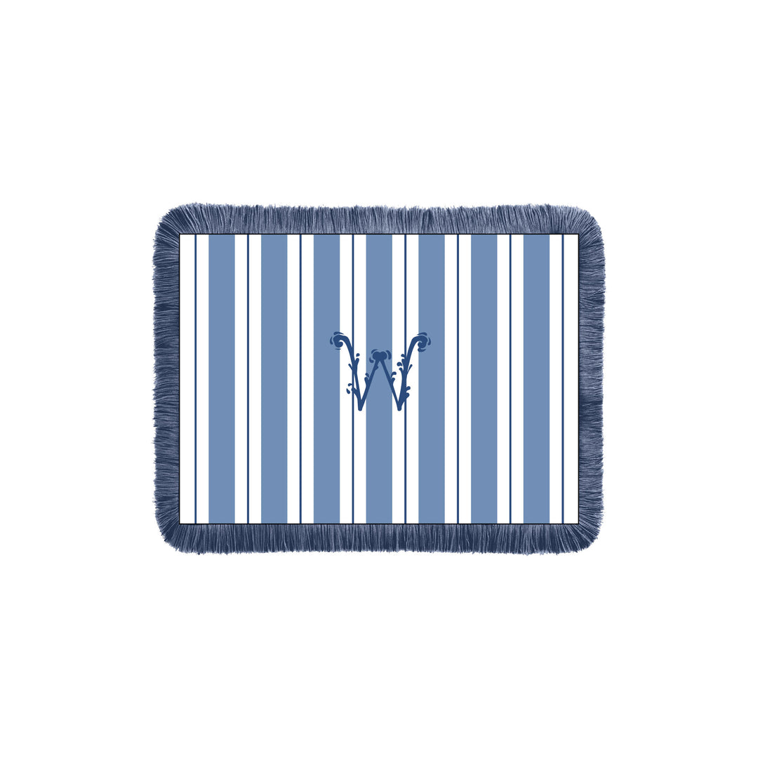 Seferî Ottoman Stripe Dekoratif Yastık - H&S Nakış İşlemeli